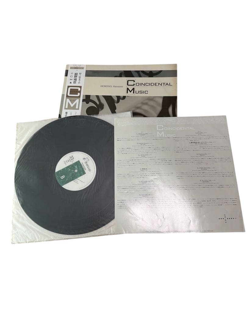 細野晴臣 Coincidental Music LP