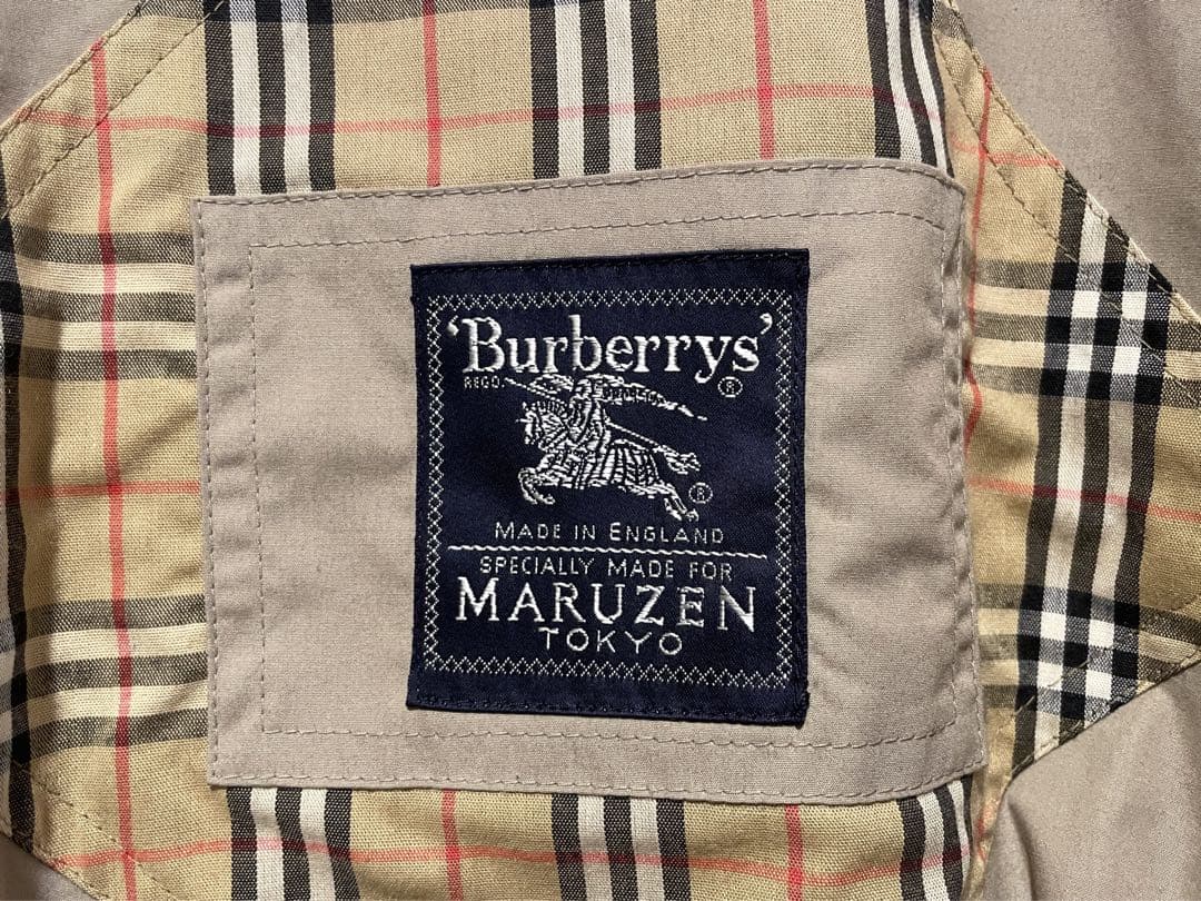イングランド製 Vintage BURBERRY フーデッド コート