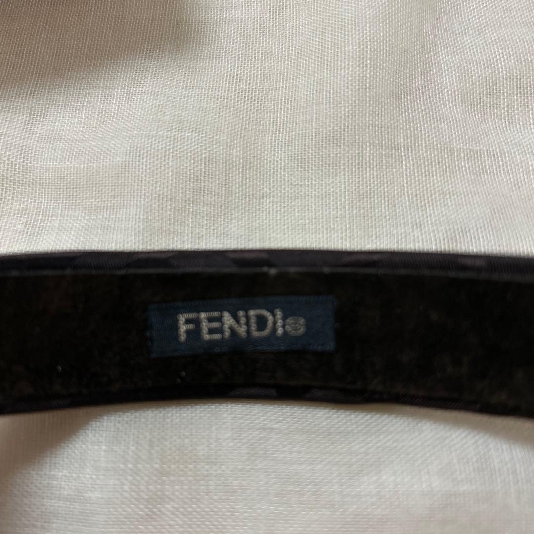 【ヨーグルト】FENDI ズッカ柄 カチューシャ