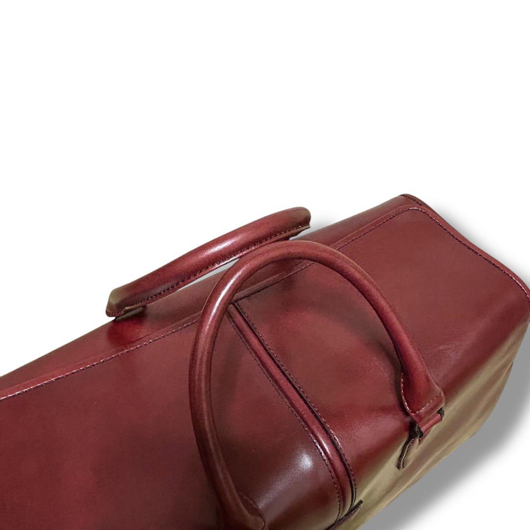新品 未使用品✨ MIHAMA ボストンバッグ オールレザー 本革 大容量