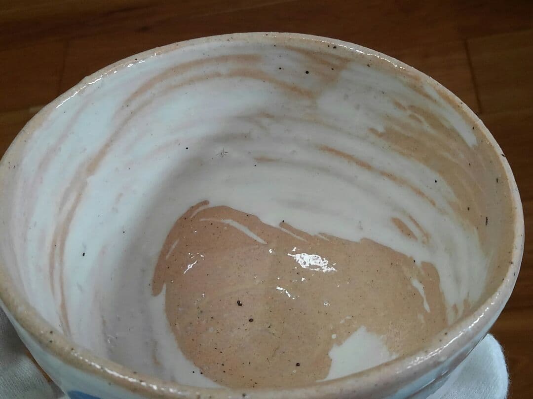 ♥美濃焼　小木曽 教彦　茶碗　刷毛目