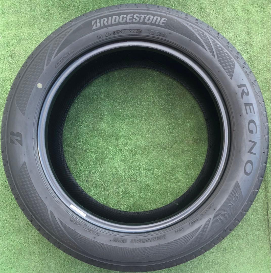 225/55 R17 BRIDGESTONE REGNO ラジアルタイヤ