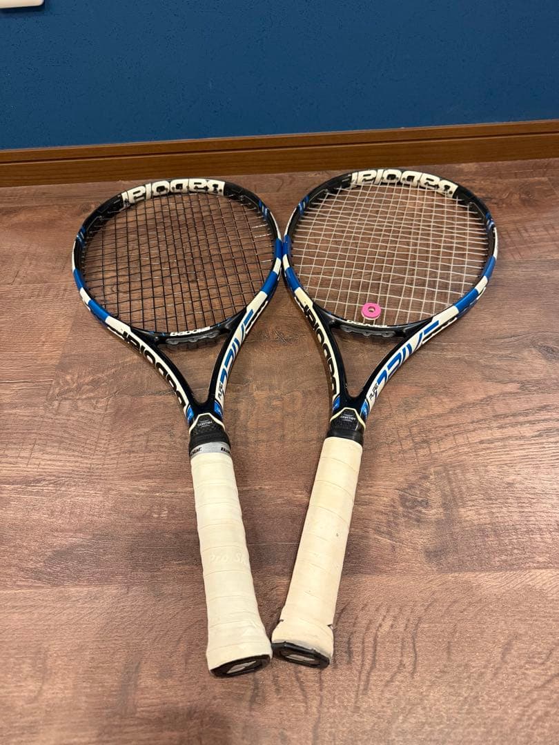 Babolat Pure Drive テニスラケット2本セット ケース付き