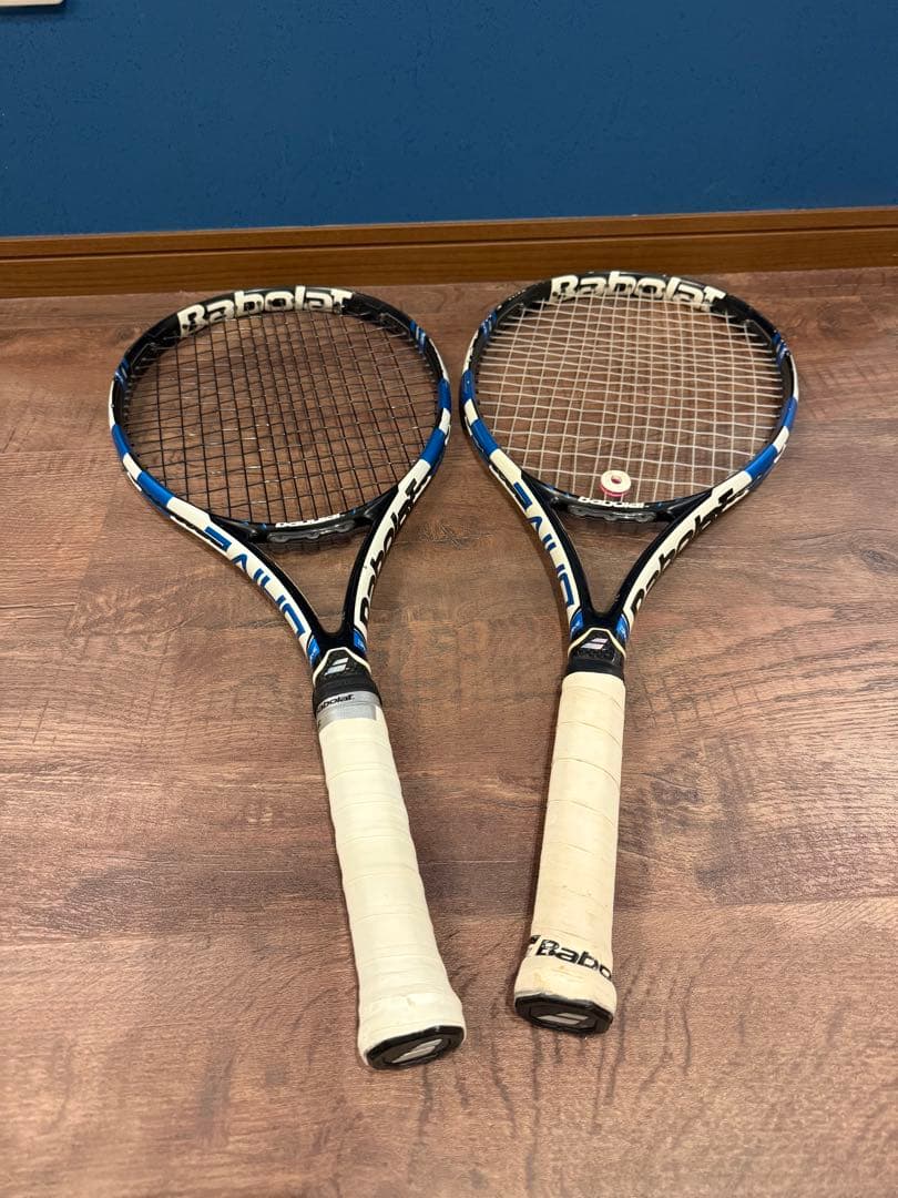 Babolat Pure Drive テニスラケット2本セット ケース付き