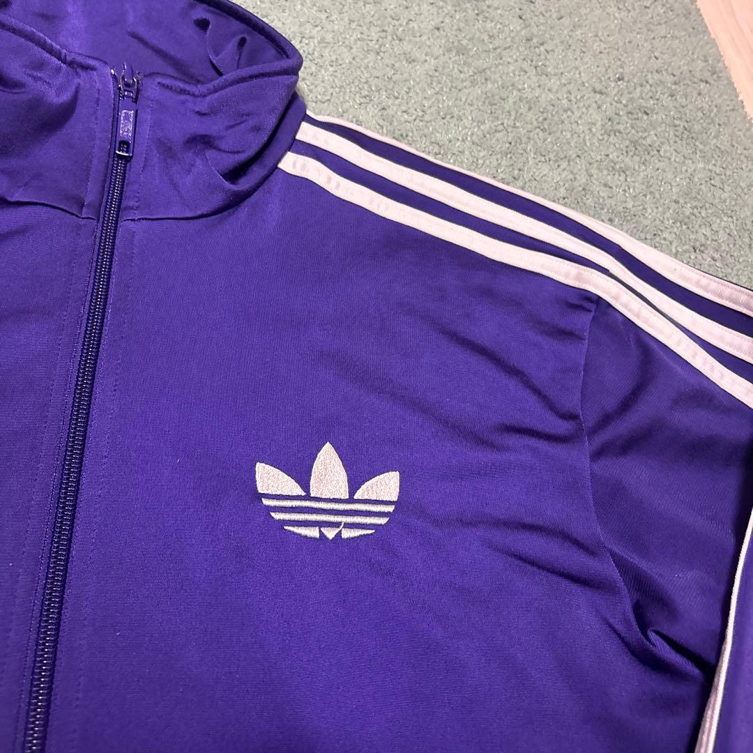 【adidas】ファイヤーバード トラックジャケット 紫 M即購入◯