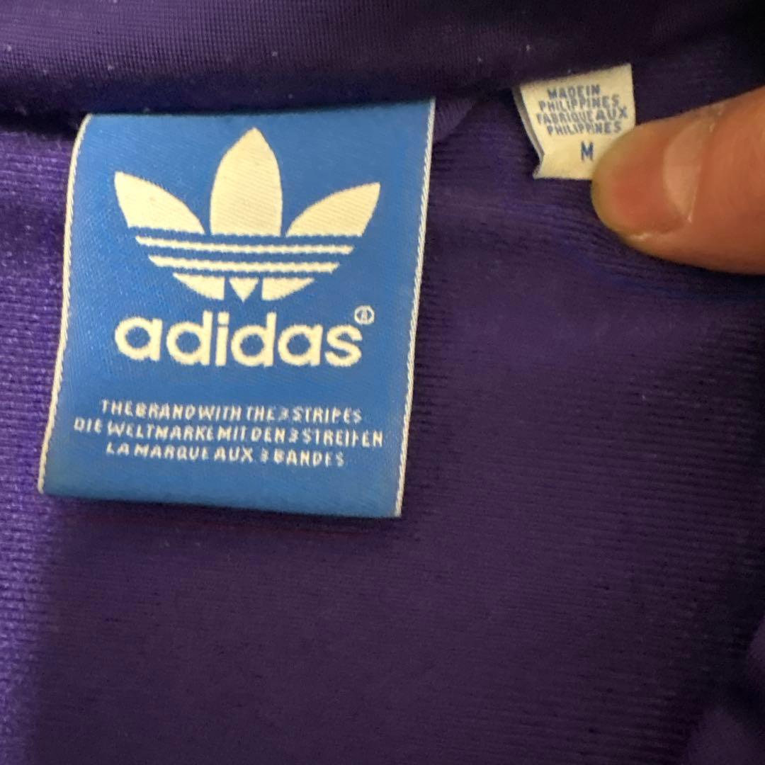 【adidas】ファイヤーバード トラックジャケット 紫 M即購入◯