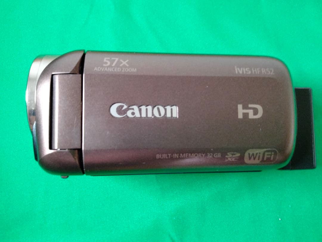 Canon iVIS HF R52 ビデオカメラ ブラウン