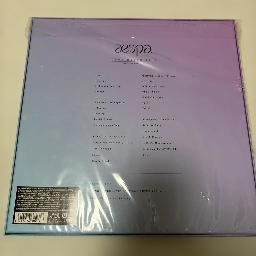 aespa Blu-ray JAPAN ジゼル　トレカ　SYNK