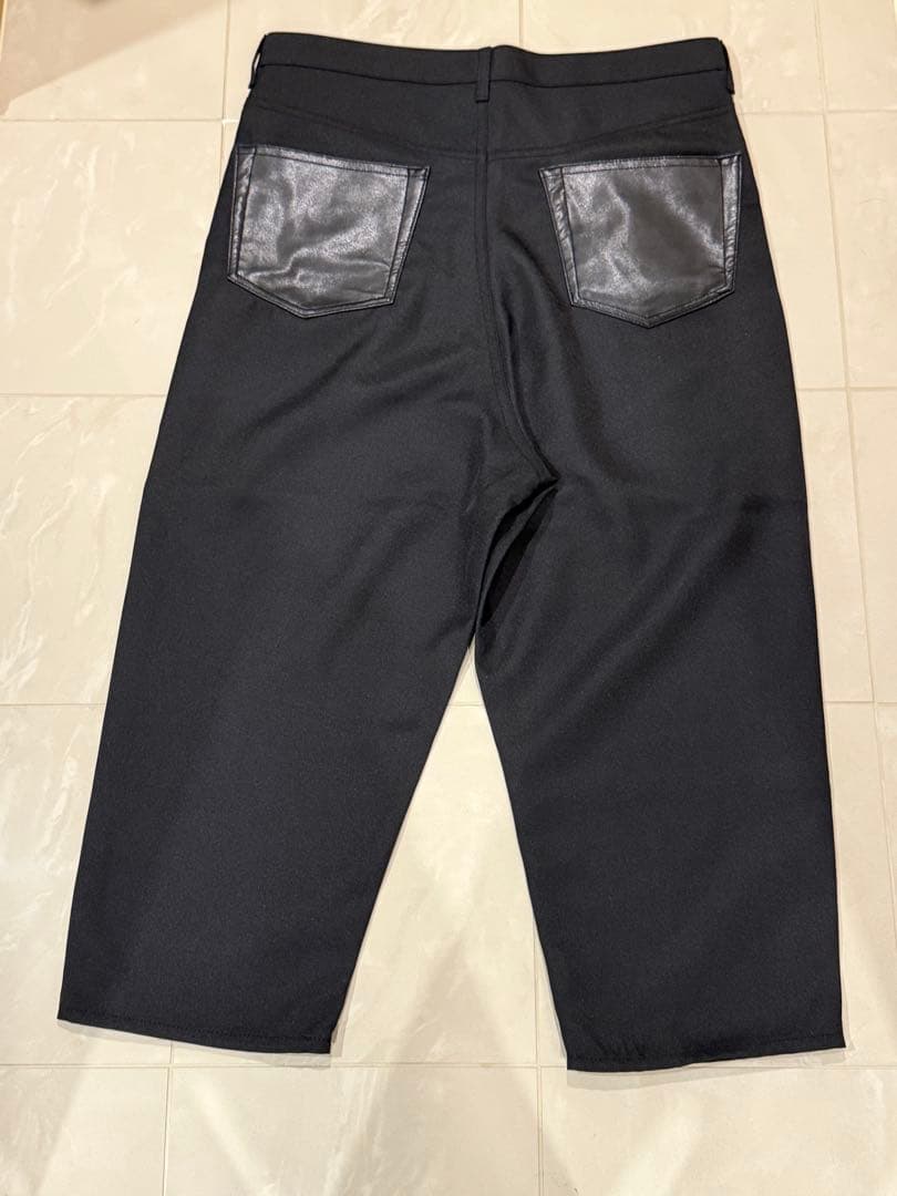 JUNYA WATANABE レザーポケットボトムス
