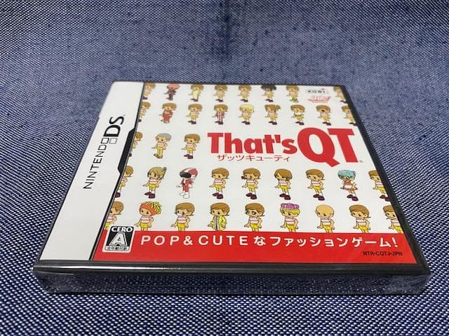 DS☆That's QT ザッツ キューティー☆新品・未開封品