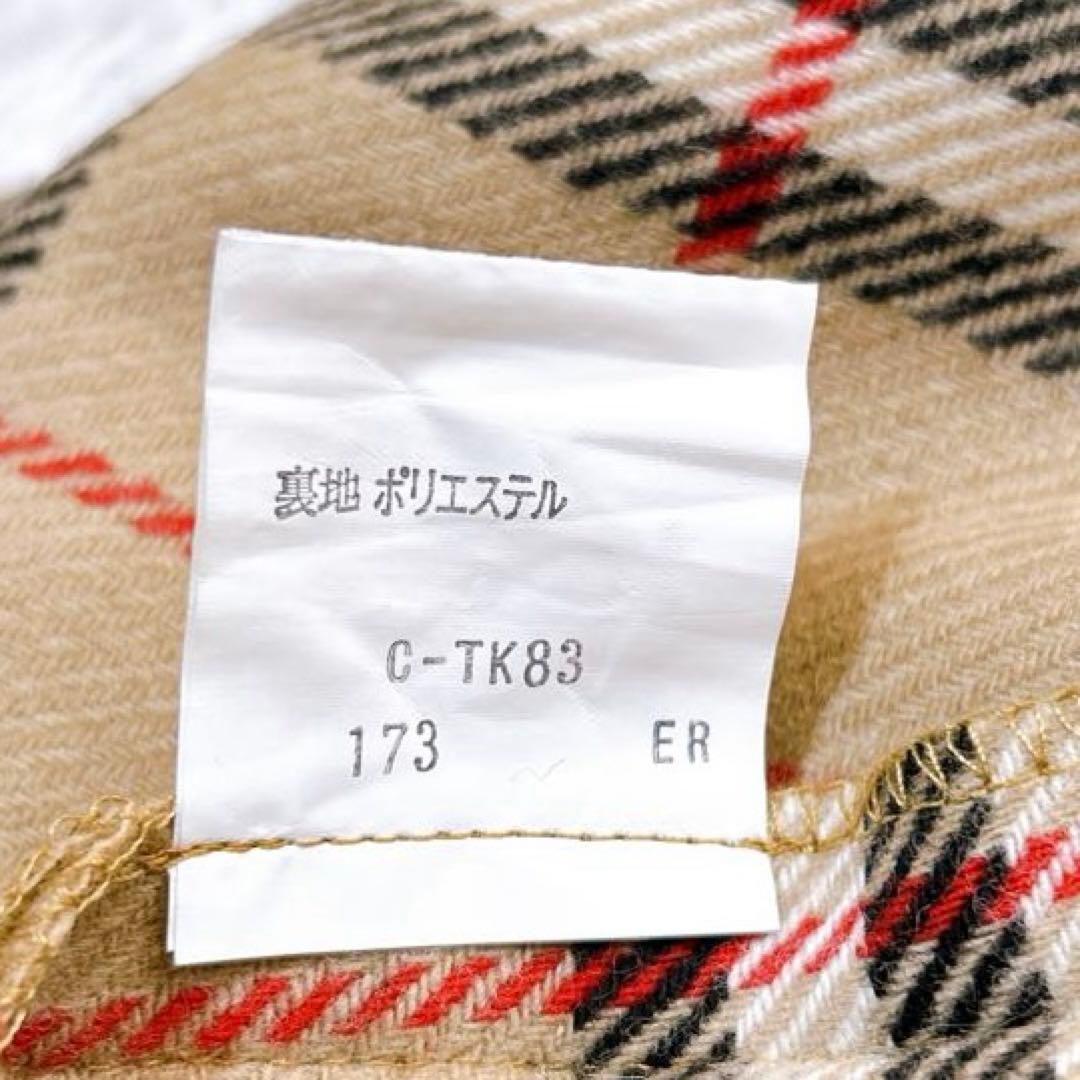 バーバリー ノバチェック　トレンチコート ライナー付き ウール　コットン