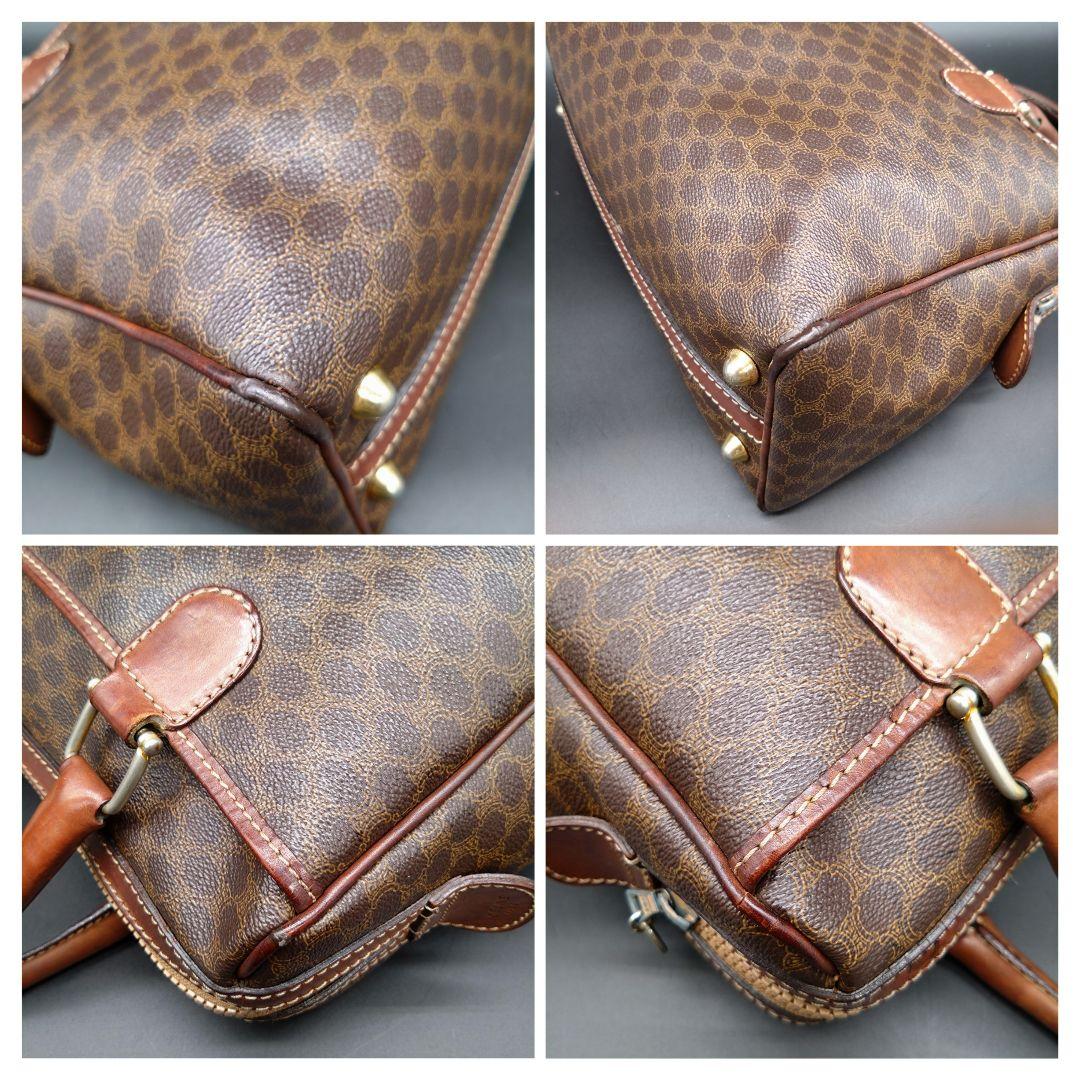 CELINE M06 ミニボストンバッグ マカダム ハンドバック セリーヌ