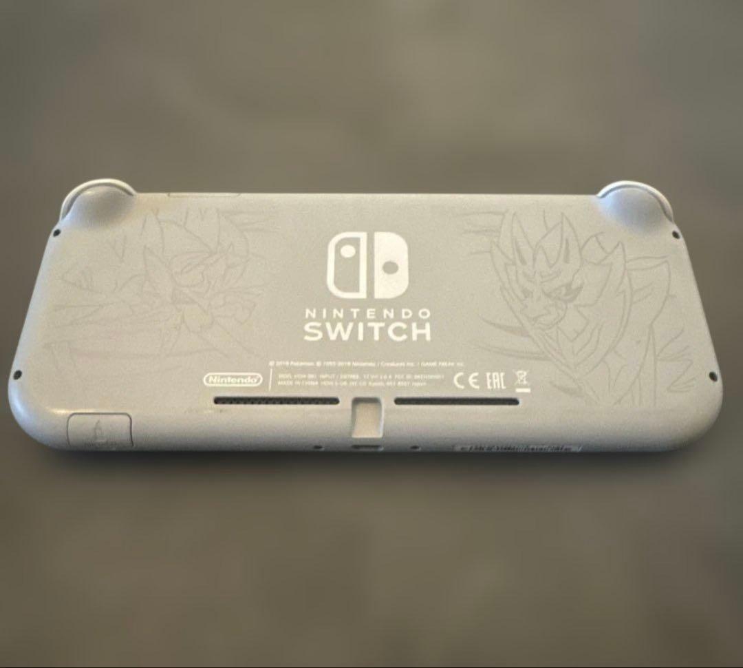 Nintendo Switch Lite グレー 本体 ソードシールド 剣盾