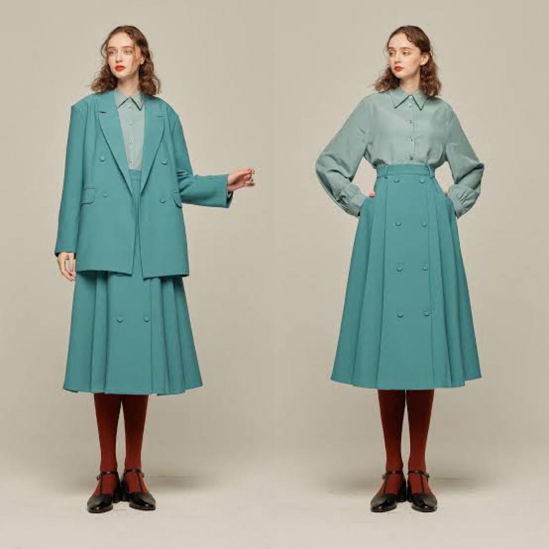 【TNEWTIES】羊にまつ毛はあったっけ？Skirt/Blue