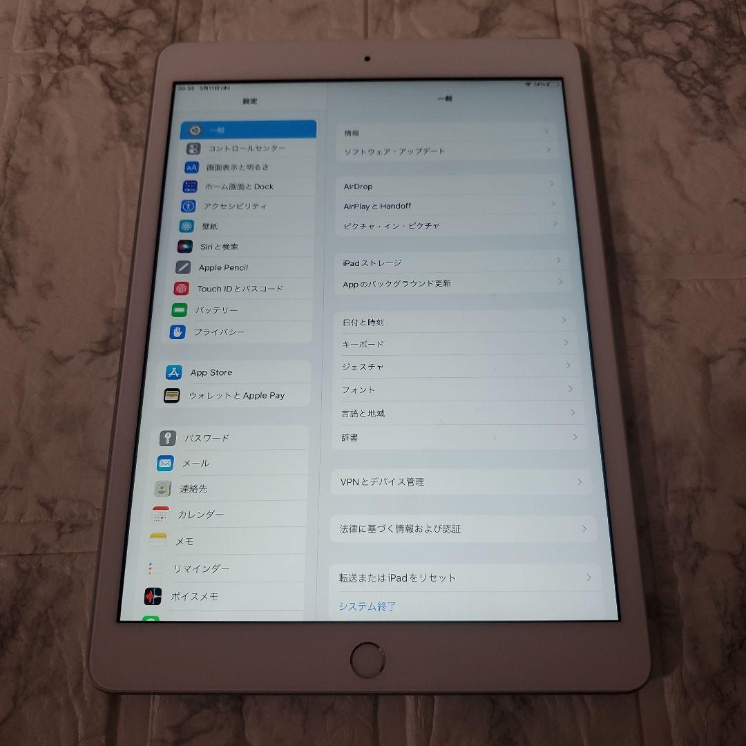 163 iPad 7世代 128GB SIMフリー シルバー