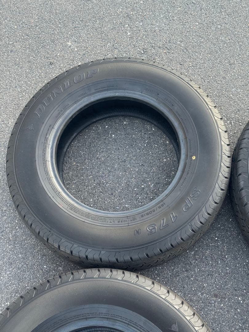 DUNLOP SP 175 15インチタイヤ 4本セット