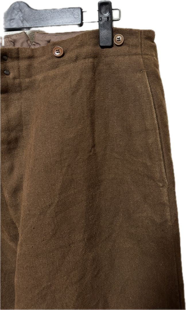 comoli ヘンプダック　パンツ