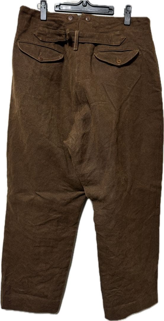 comoli ヘンプダック　パンツ