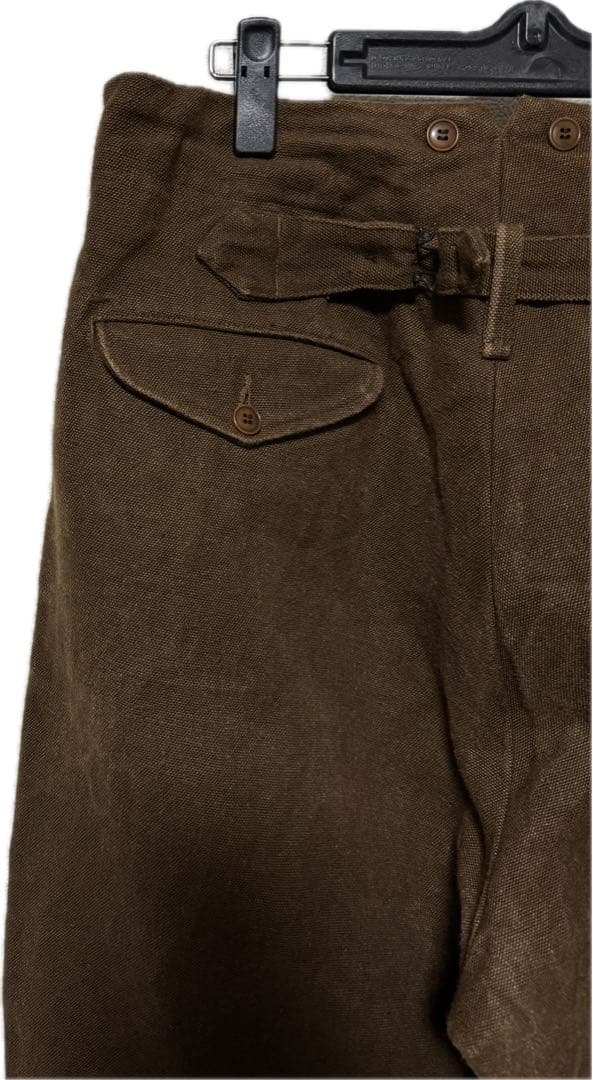 comoli ヘンプダック　パンツ
