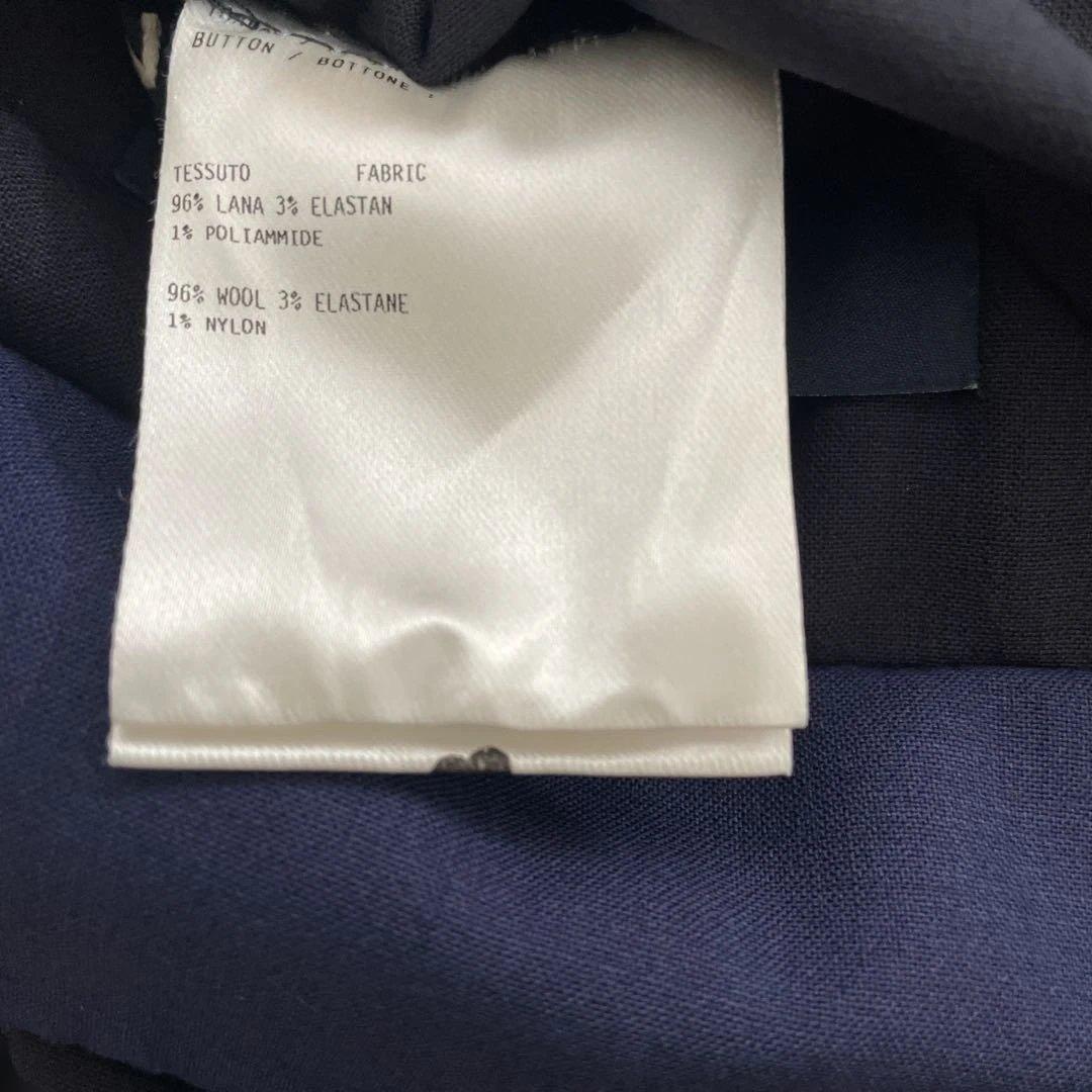 【未使用、値下げ】LARDINI ネイビー　ウール　ジャケット　ブルゾン