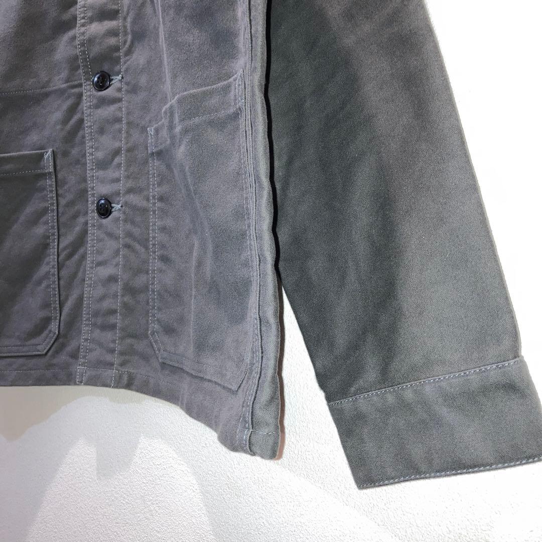 FOB FACTORY フレンチモールスキンジャケット オリーブ F2373 L