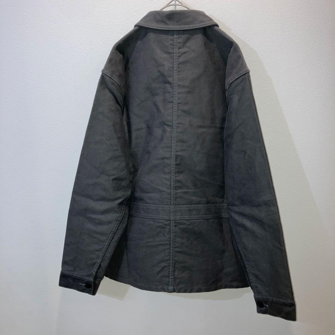 FOB FACTORY フレンチモールスキンジャケット オリーブ F2373 L