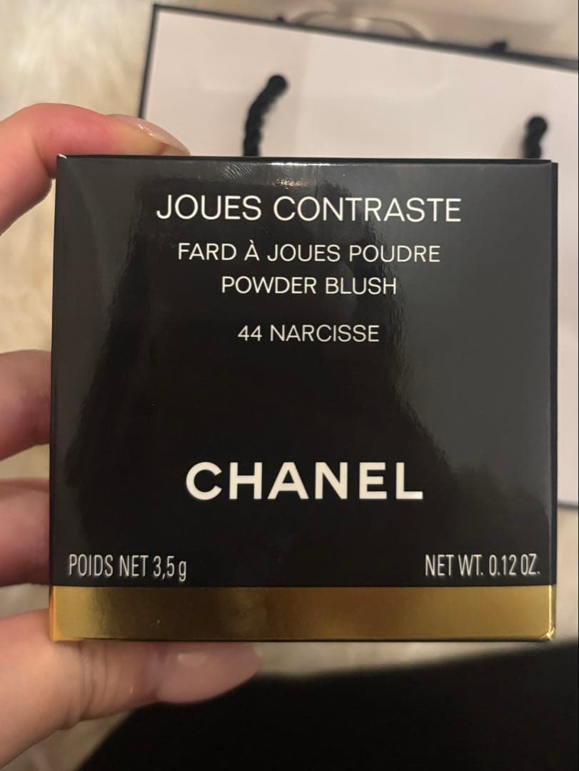 新品CHANEL シャンネルチークジュ コントゥラスト44 - ナルスィス