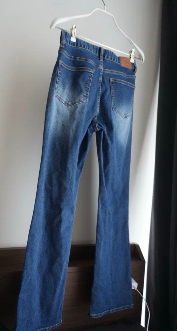 airdenim セミブーツカットジーンズ ストーンブルー