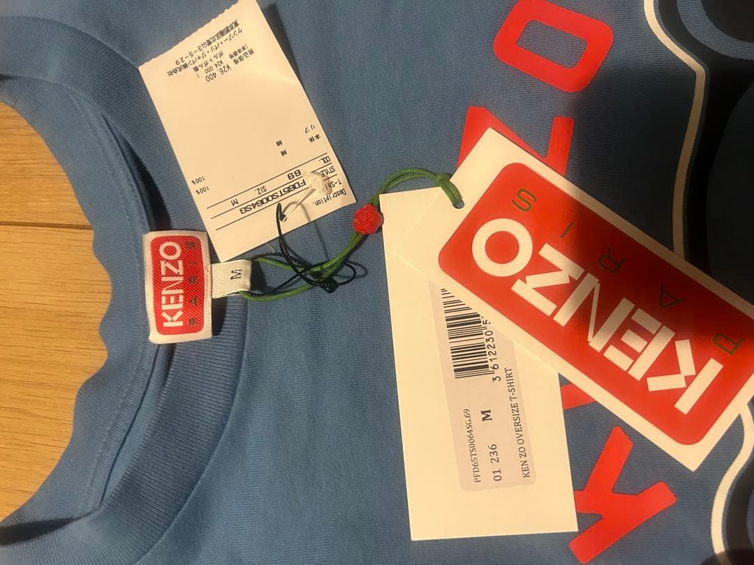 KENZO 象プリント Tシャツ Mサイズ