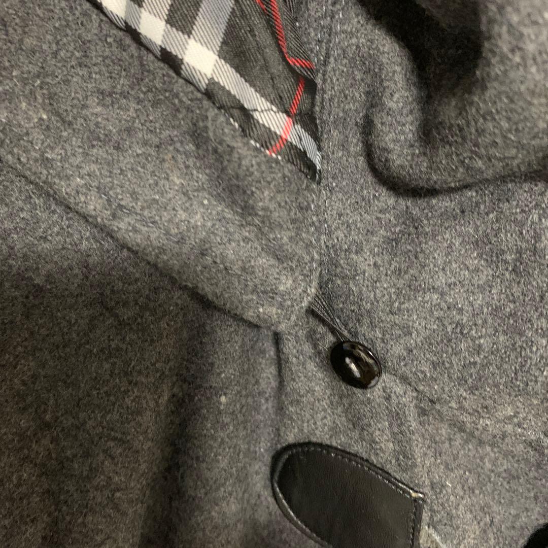 値下げ！BURBERRY BLACK LABEL ダッフルコート サイズLL