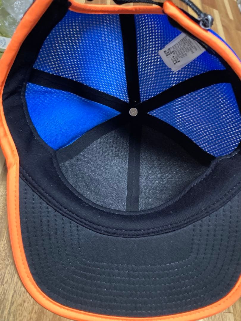 Nike Trail メッシュキャップ 青 オレンジ
