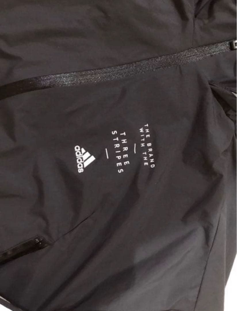 美品！アディダス 裏起毛ナイロン ジャケット&パンツ S