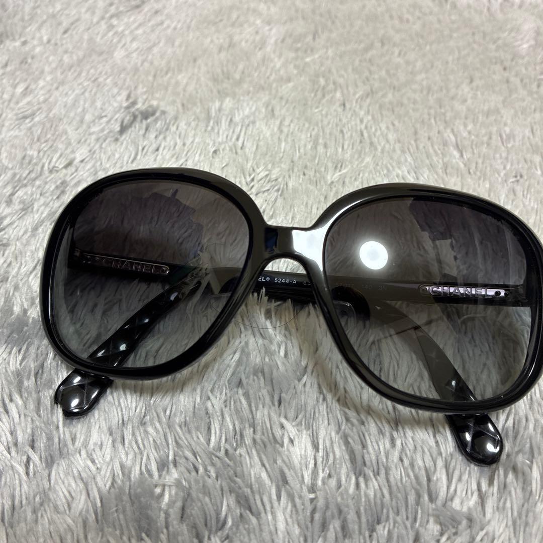 極品‼️CHANEL サングラス ブラックグラデーション