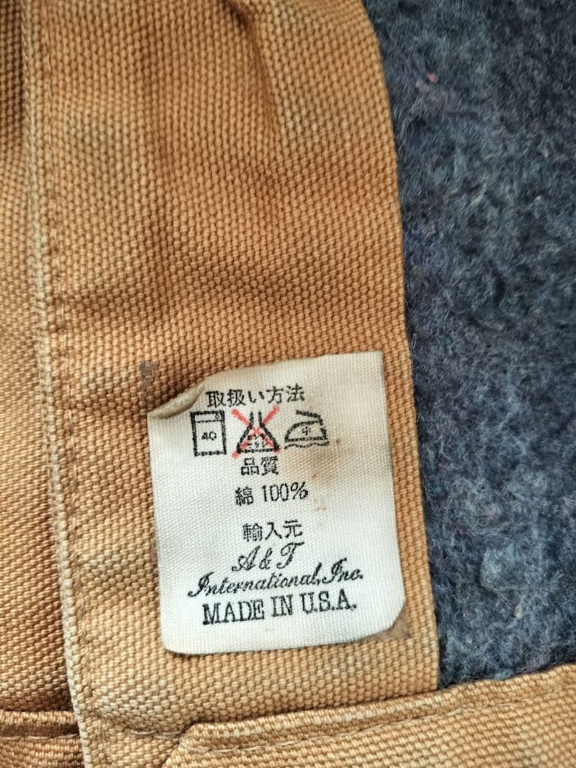 Carhartt ミシガンチョアコート 100周年記念モデル 80s 星タグ