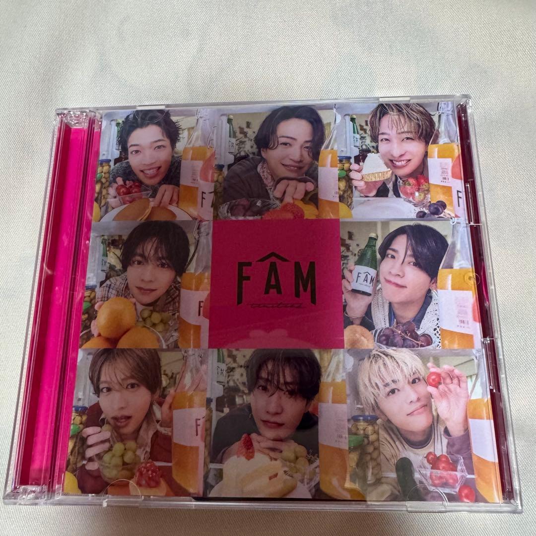 timelesz FAM 初回限定盤AB通常盤ユニバ盤4形態セット トレカ付