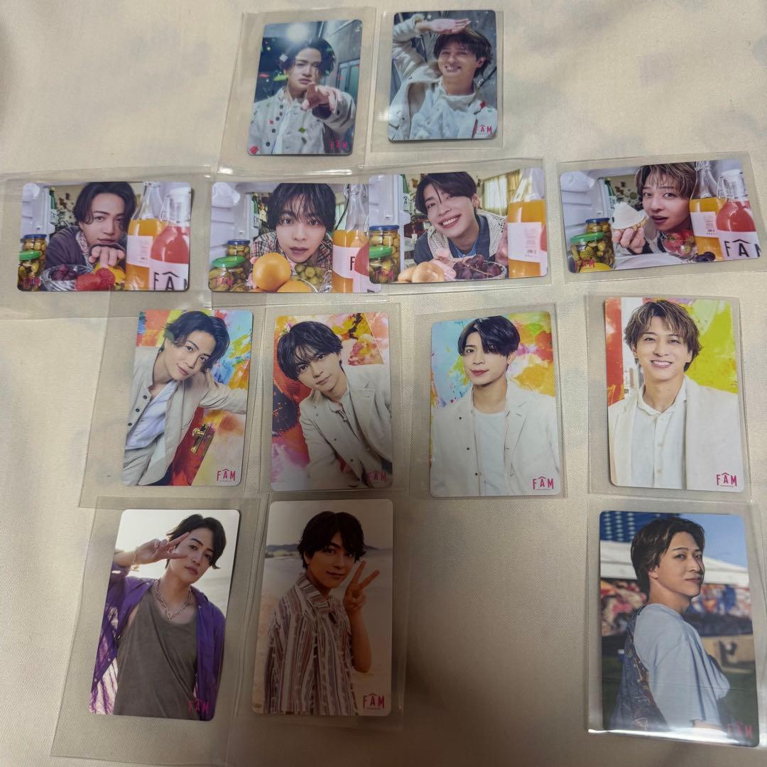 timelesz FAM 初回限定盤AB通常盤ユニバ盤4形態セット トレカ付