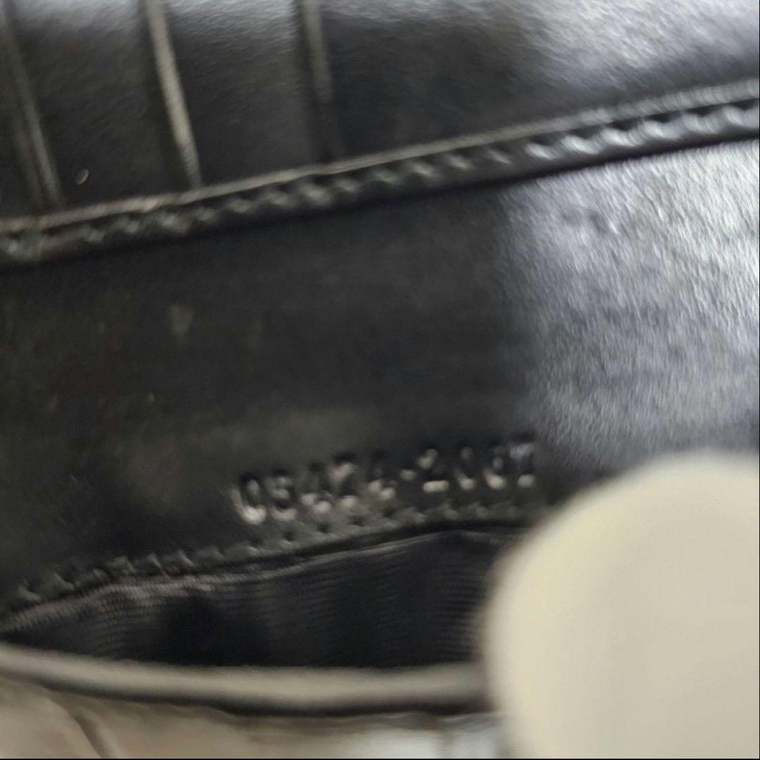 GUCCI【グッチ】GGキャンバス ジャッキー 二つ折り財布 ブラック