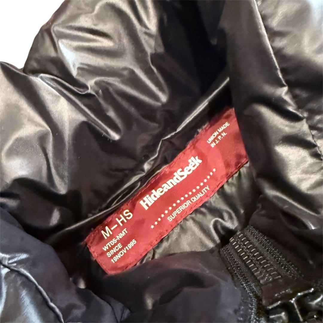 新品未使用 HIDE AND SEEK Western Down Vest M