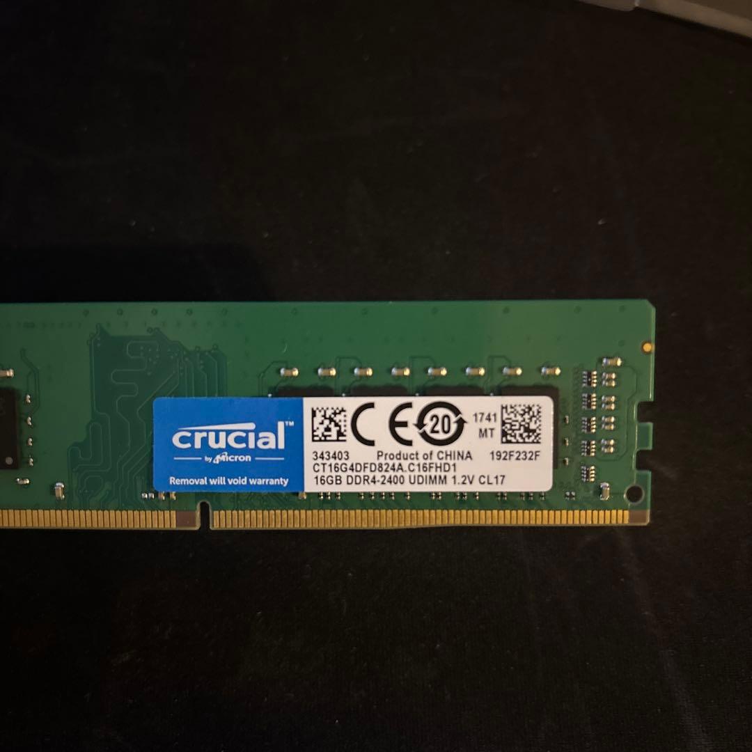 も*と様 Crucial DDR4 32GB 2400MHz