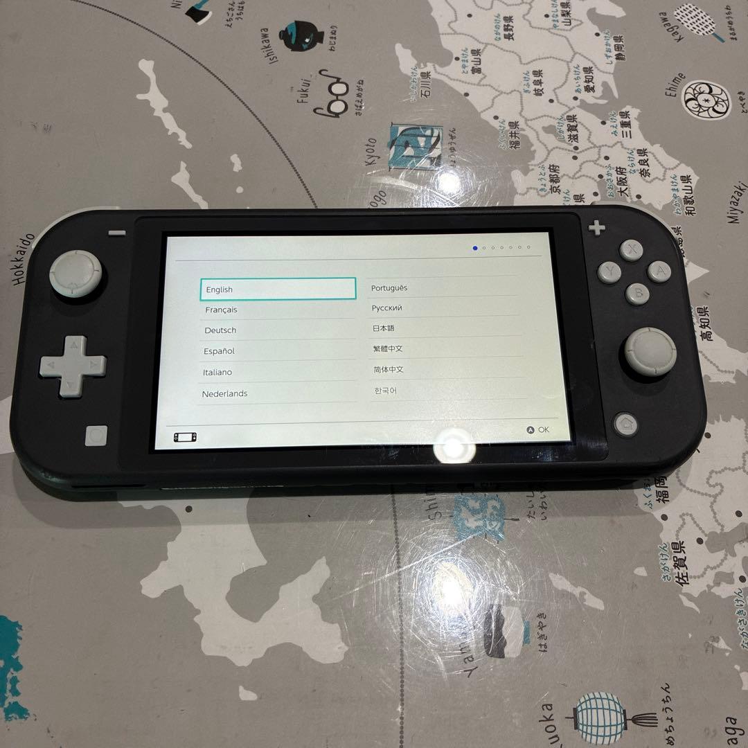 Nintendo Switch Lite グレー　ジャンク品