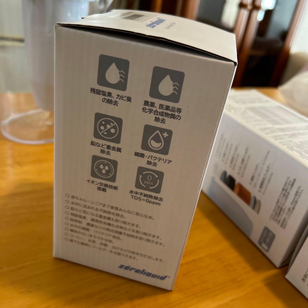 ZERO FILTER 4個　ゼロフィルター　カートリッジ　ショップチャンネル