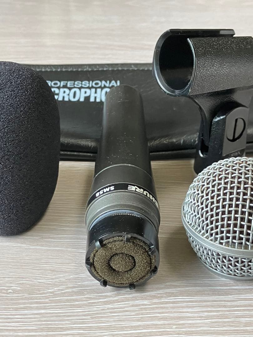 F*5様 美品❗️SHURE SM58 ダイナミックマイク（付属品付き）