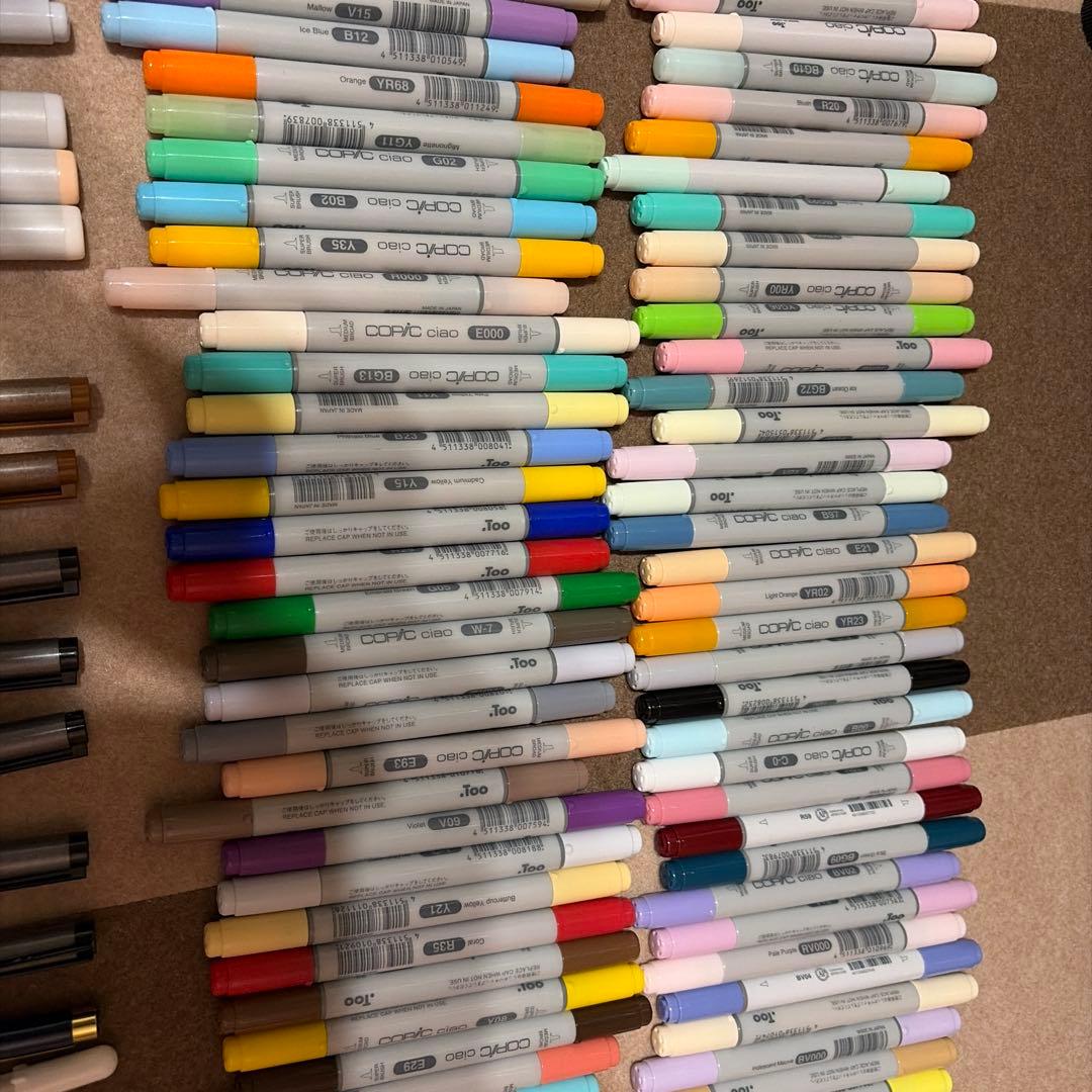 Copicマーカーとマルチライナーセット