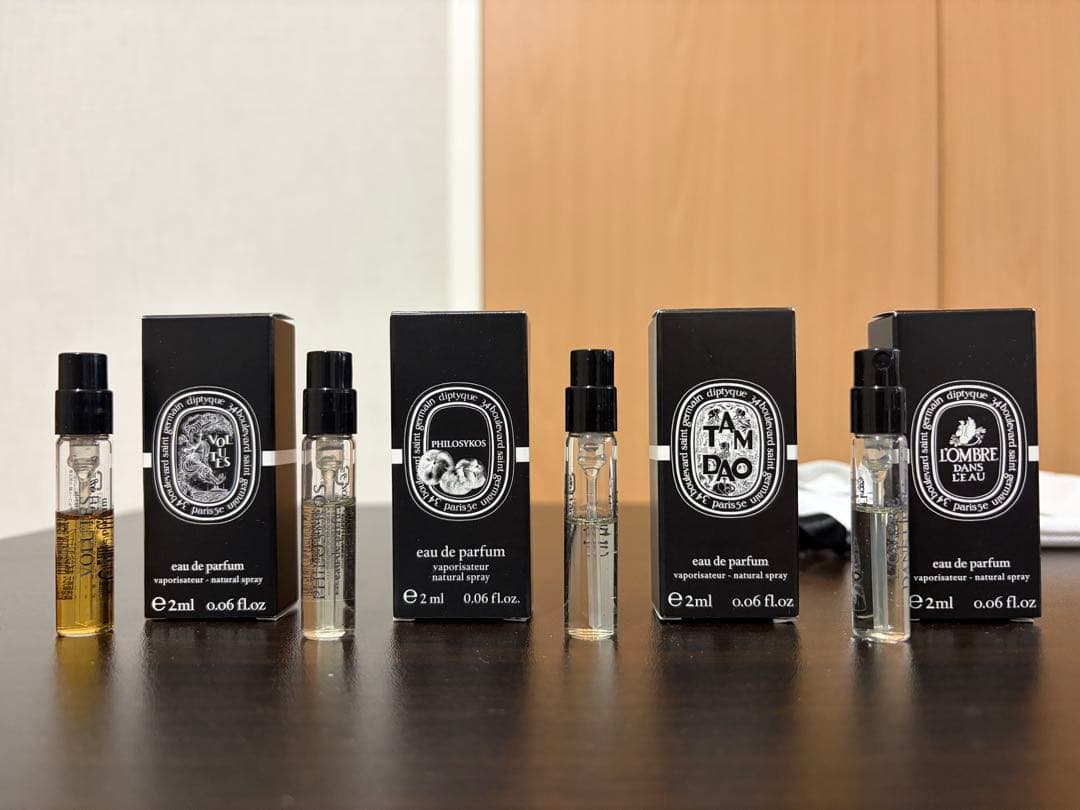 diptyque サンプル アソート オードパルファン おまけ付き