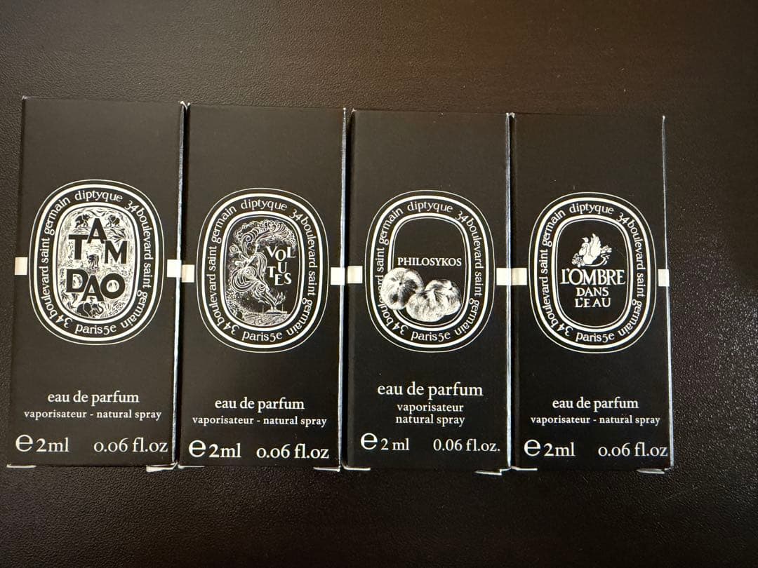 diptyque サンプル アソート オードパルファン おまけ付き