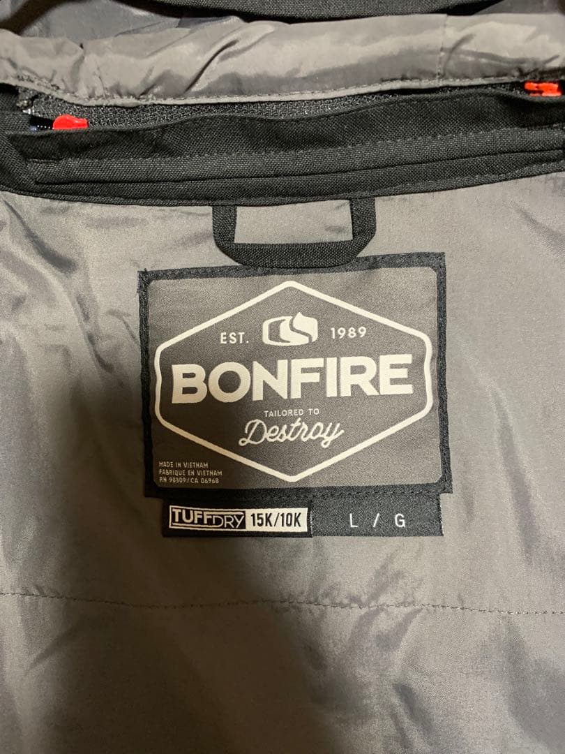 BONFIRE スノーボードジャケット Lサイズ