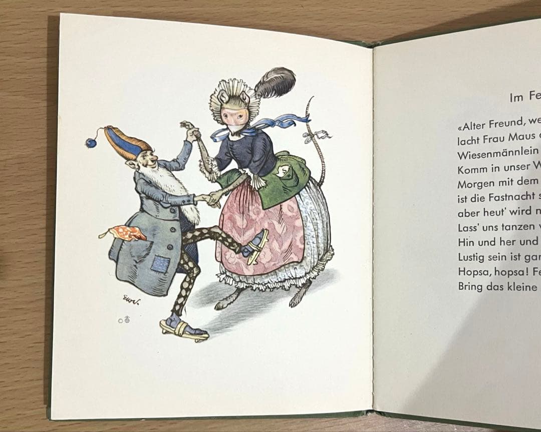 No.338 希少 ドイツ 古書 絵本 児童書 ビンテージ　洋書