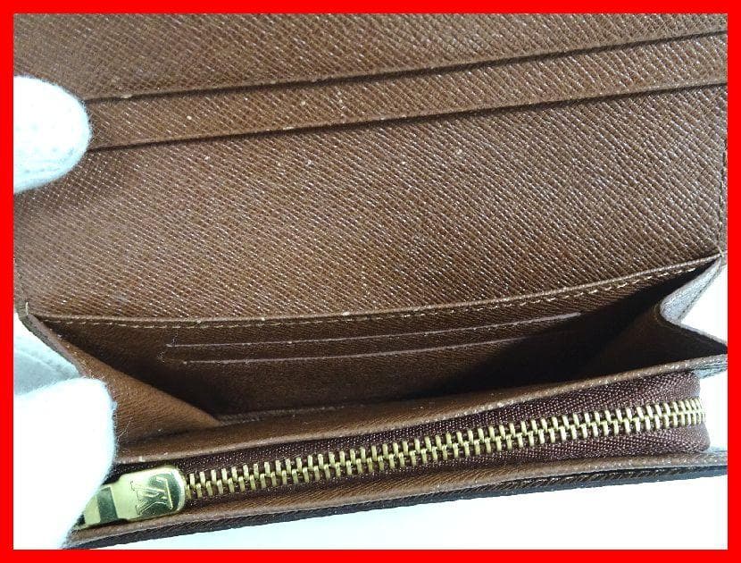 K*G様 LOUIS VUITTON　ポルトモネ・ビエ・トレゾール　財布　中古