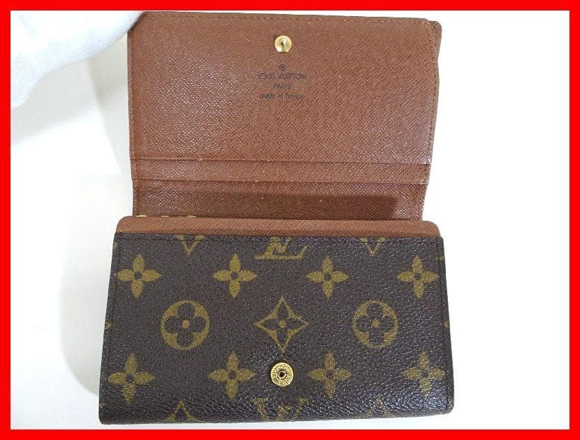 K*G様 LOUIS VUITTON　ポルトモネ・ビエ・トレゾール　財布　中古