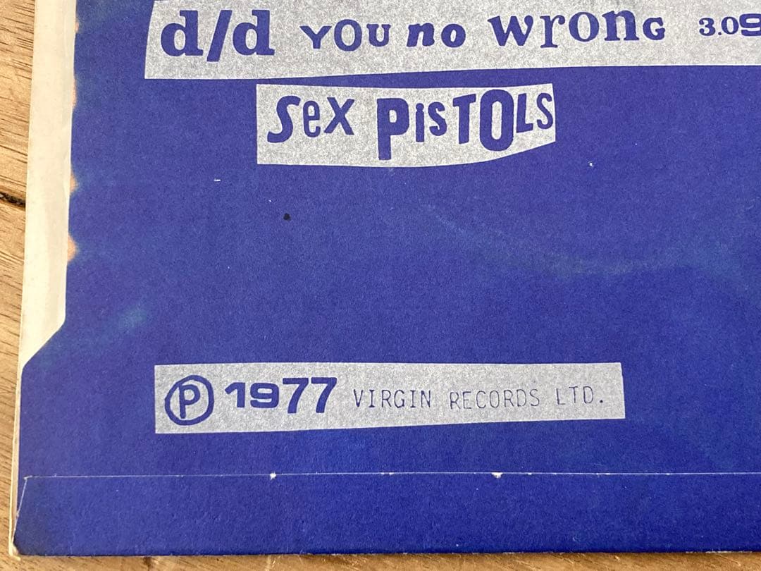 激レア! Sex Pistols God Save The Queen レコード